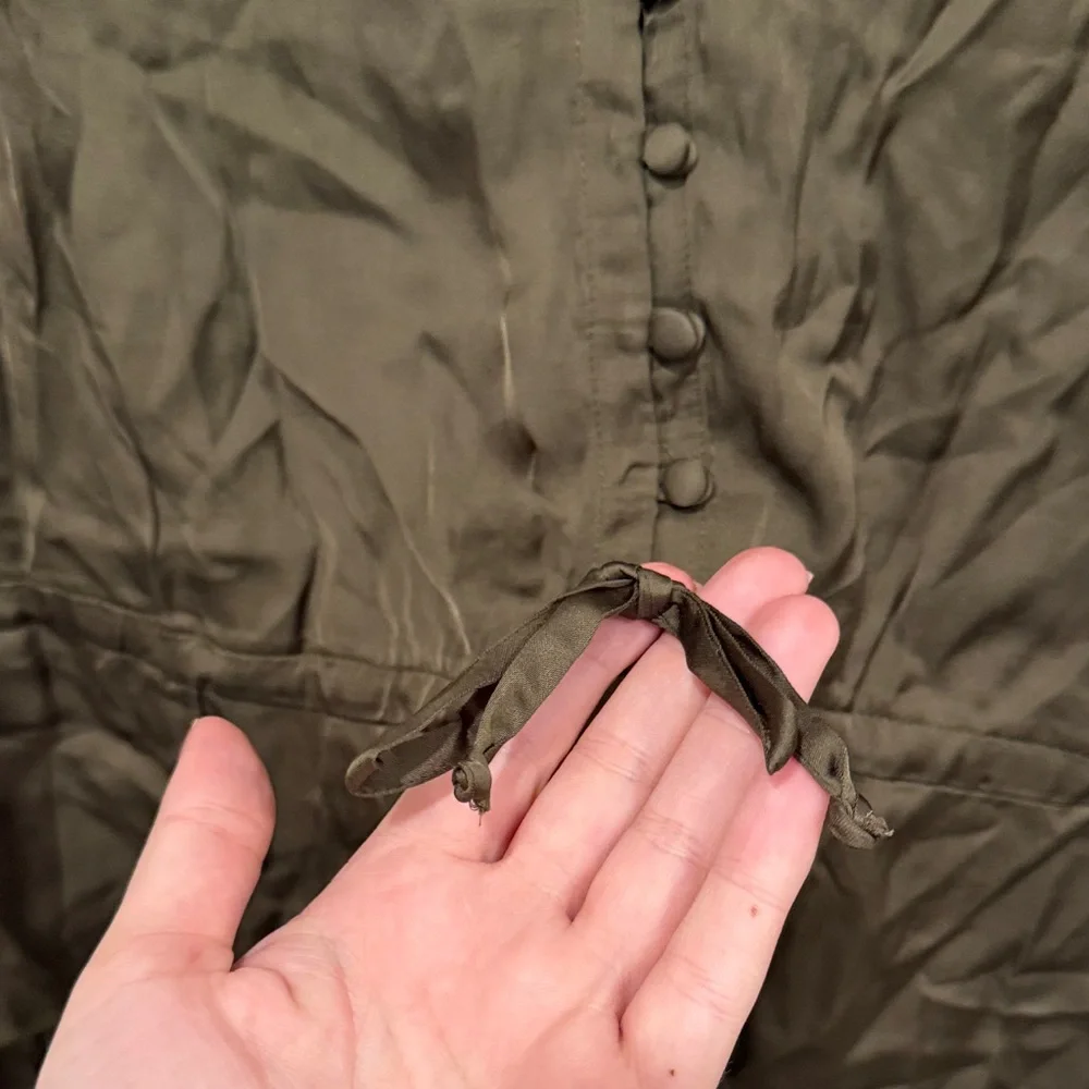 Chaser Dark Olive Women's Blouse - Picture 7 of 7